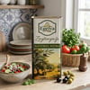 Natürel Sızma Zeytinyağı 5 L Teneke, 500 g Kırma Yeşil Zeytin Hediye