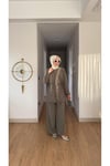 Fırfır Detaylı Pantolonlu Takım 1035
