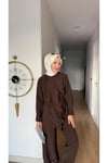 Fırfır Detaylı Pantolonlu Takım 1035