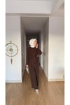 Fırfır Detaylı Pantolonlu Takım 1035