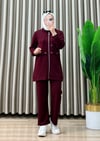 Kapşonlu Oyhso Takım-Bordo