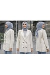 Keten Blazer Ceket - Ürün Kodu 1013