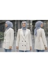 Keten Blazer Ceket - Ürün Kodu 1013