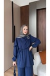 Şal Detaylı Takım - 1044
