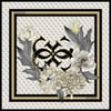 GUESS 4G PATTERN OFF WHITE EŞARP