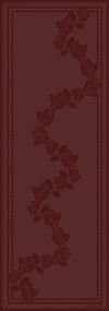 GUESS SARMAL GÜL PATTERN BURGUNDY ŞAL