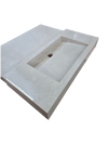 Arctic Pearl Yan Tezgâhlı Porselen Lavabo - AC26011