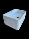Bianco Carrara Duvar Tipi Mermer Lavabo - AMSK26016