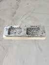 Calacatta Viola Çift Hazneli Mermer Lavabo - AMSK26006