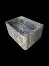 Dark Emperador Duvar Tipi Mermer Lavabo - AMSK26017