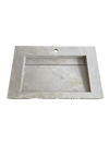 Fildişi Altın Damarlı Porselen Lavabo - AC26019