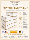 Fildişi Krem Geniş Porselen Lavabo - AC26005
