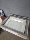 Fildişi Krem Geniş Porselen Lavabo - AC26005