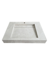 Fildişi Krem Geniş Porselen Lavabo - AC26005