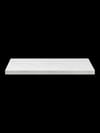 Oluklu Bianco Carrara Raflı Mermer Lavabo - AMSK26023