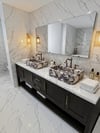 Oluklu Calacatta Viola Mermer Lavabo - AMSK250009