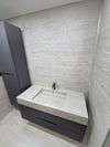 Traverten Görünümlü Porselen Lavabo - AC26018