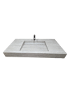 Traverten Görünümlü Porselen Lavabo - AC26018