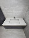 Traverten Görünümlü Porselen Lavabo - AC26018