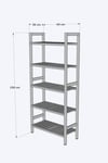 5 Katlı Ahşap Kitaplık 150*64*30