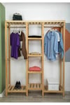 Açık Gardırop 150x140x27 Çok Amaçlı