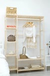 Brk Design Ahşap Gardırop 150x96x35