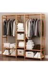 DESİGN Ahşap Açık Gardırop 175x140x35 HFAY