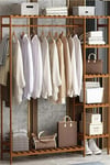 DESİGN Trend Ahşap Açık Gardırop 150x96x30 GARDIROP