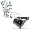 Jetta MK5 İle Uyumlu Orta Havalandırma Izgarası, Havalandırması 1K0819728H 1QB - 1K0 819 728H 1QB - 1K0819728
