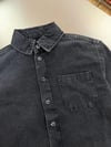 Antrasit Denim Gömlek