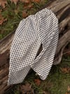 Asimetrik Desen Relaxed Pantolon
