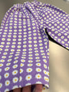 Çiçek Desen Denim Balon Pantolon