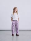 Çiçek Desen Denim Balon Pantolon