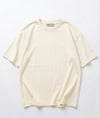 Ekru Oversize Basic Tişört