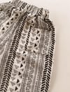 Etnik Desen Loose Fit Relaxed Pantolon
