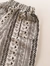 Etnik Desen Loose Fit Relaxed Pantolon