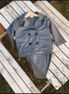 Füme Renk Oversize Çocuk Takım Elbise