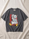 Gri Off The Wall Oversize Tişört