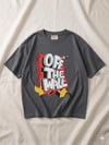 Gri Off The Wall Oversize Tişört