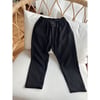 Keten Jogger Pantolon (Siyah)