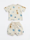 La’ciel Paris Zürafa 🦒 Baskılı Baby Set
