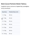 Mavi Kore Balon Pantolon  (LÜTFEN BEDEN TABLOSUNA GÖRE SEÇİM YAPINIZ)