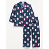 Mavi Yılbaşı Pijama Takımı