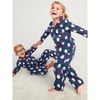 Mavi Yılbaşı Pijama Takımı