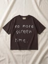 NO SCREEN OVERSİZE TİŞÖRT ACI KAHVE