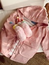 Pembe Kız Çocuk Yağmurluk