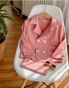 Pembe Oversize Takım Elbise