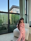 Pembe Oversize Takım Elbise