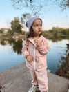 Pembe Paraşüt Kumaş Eşofman Takımı
