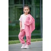 Pembe Üçlü Müslin Set
